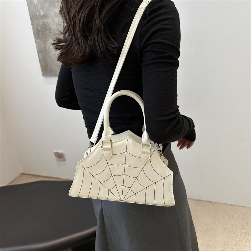 A new 2024 stylish spider and funny crossbody bag with a simple and elegant ins embroidery thread details Picture