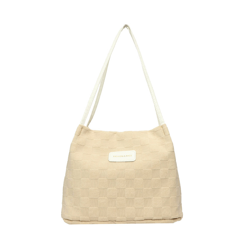 A large-capacity, trendy and stylish women's bag for 2024, a retro student casual single-shoulder underarm bag, and a fashionable tote bag Item Picture