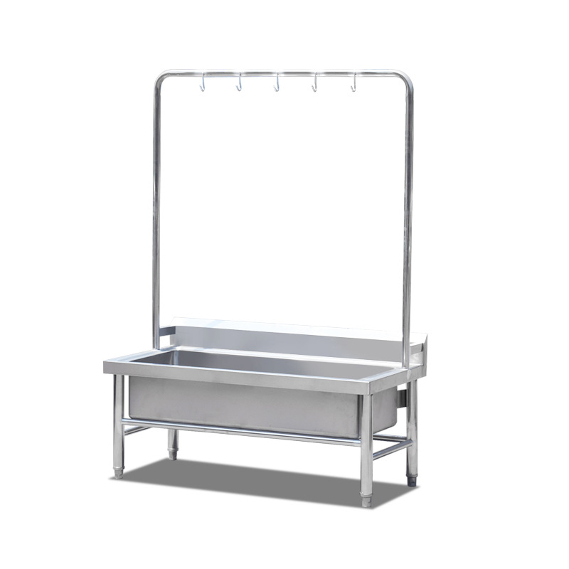 Stainless steel mop pool, mop draining pool, school mop pool, restaurant mop washing pool, mop pool Item Picture