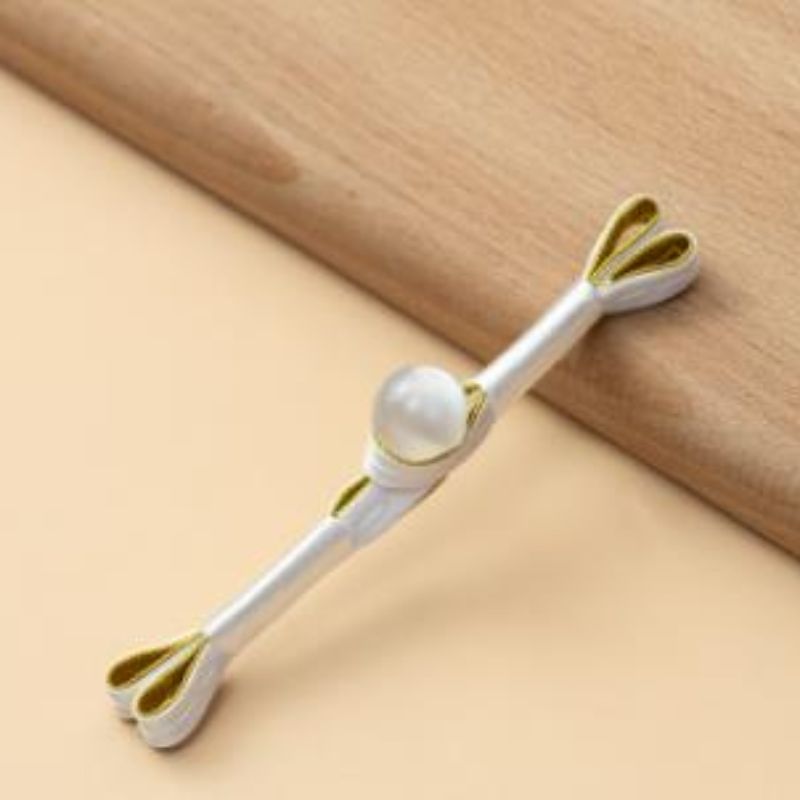 国潮 盘扣子中式燕尾绕线一字扣复古汉服唐装手工旗袍纽扣白色