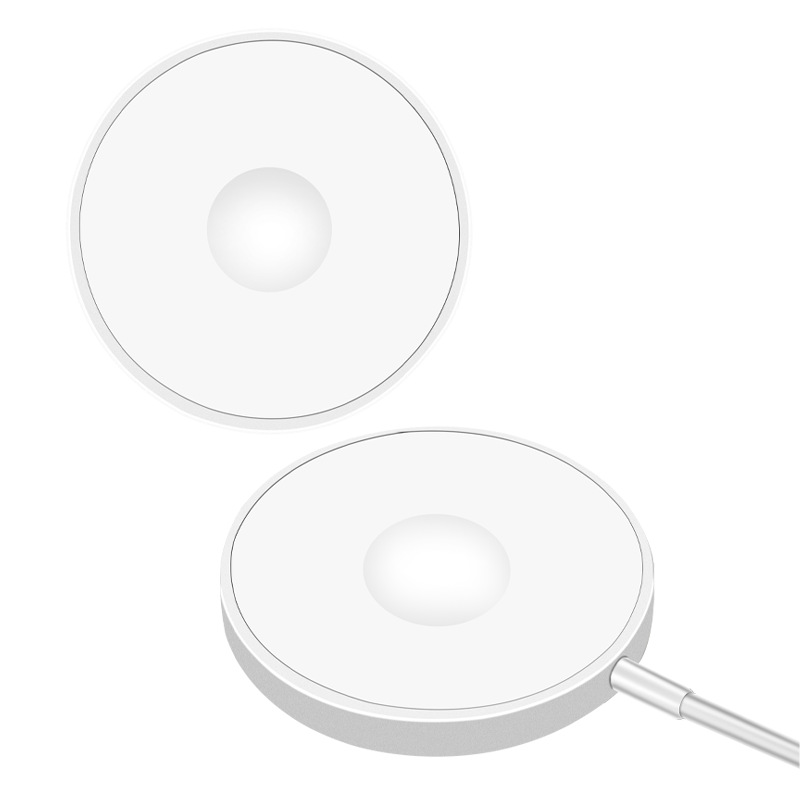The magnetic three-in-one wireless charger folding stand is suitable for wireless charging of Apple watches and mobile phones with one core and three charges Item Picture