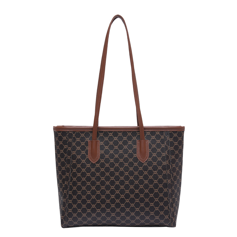 Cross-border bag, women's large-capacity 2024 new versatile and high-end single-shoulder crossbody bag, commuting fashion tote bag Item Picture