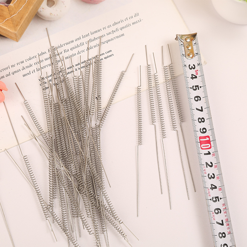 Wholesale of thickened special diy handcrafted materials, extended shaking pot small springs, crocheted pot wave springs details Picture