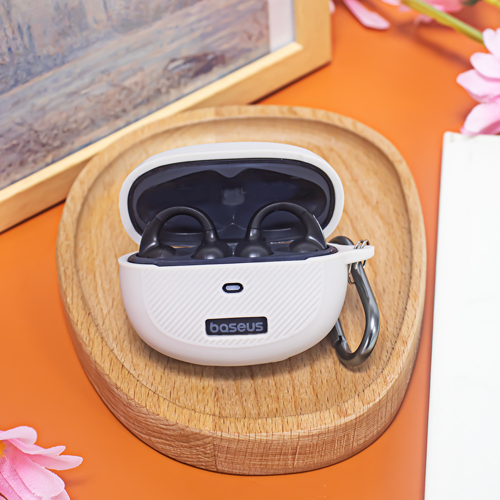 Silicone protective case for Baseus Bowie MC1 Little Cloud Bone Conduction Bluetooth Headphones Specification drawing
