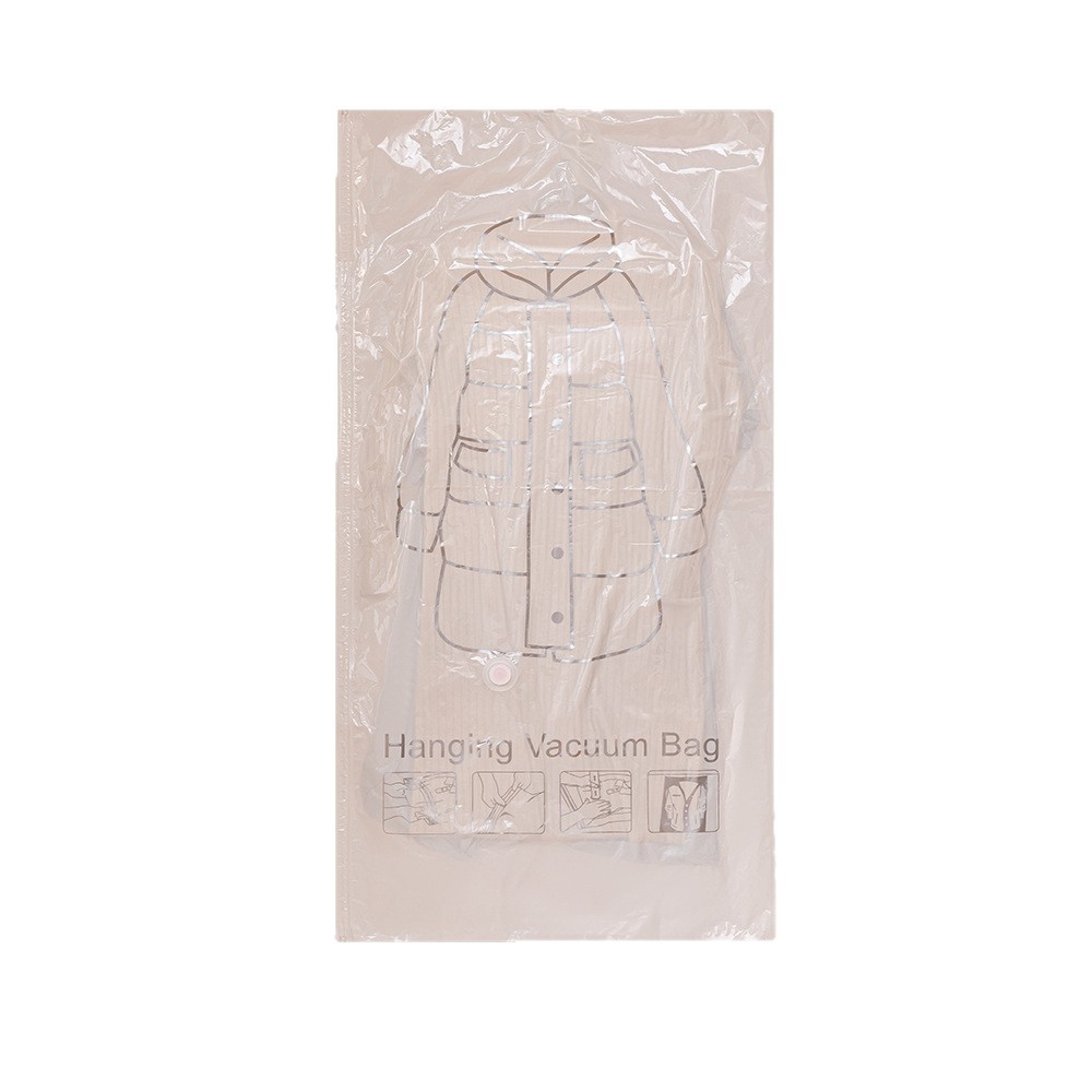 Down jacket hanging compression bag, multi-hole stackable dust cover, overcoat suit vacuum bag, thickened storage and organization bag Item Picture