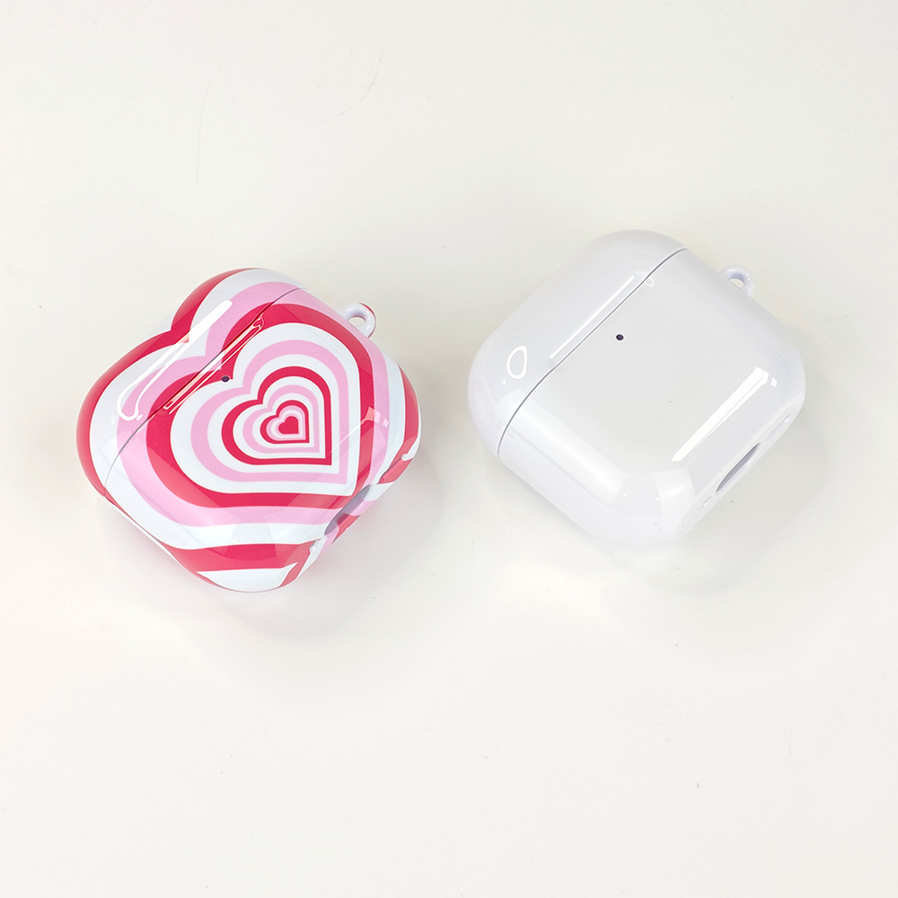 Coated shell Bluetooth earphone shell AIRIPods PRO 1/2/3 generation earphone case heat transfer printing earphone shell material wholesale details Picture