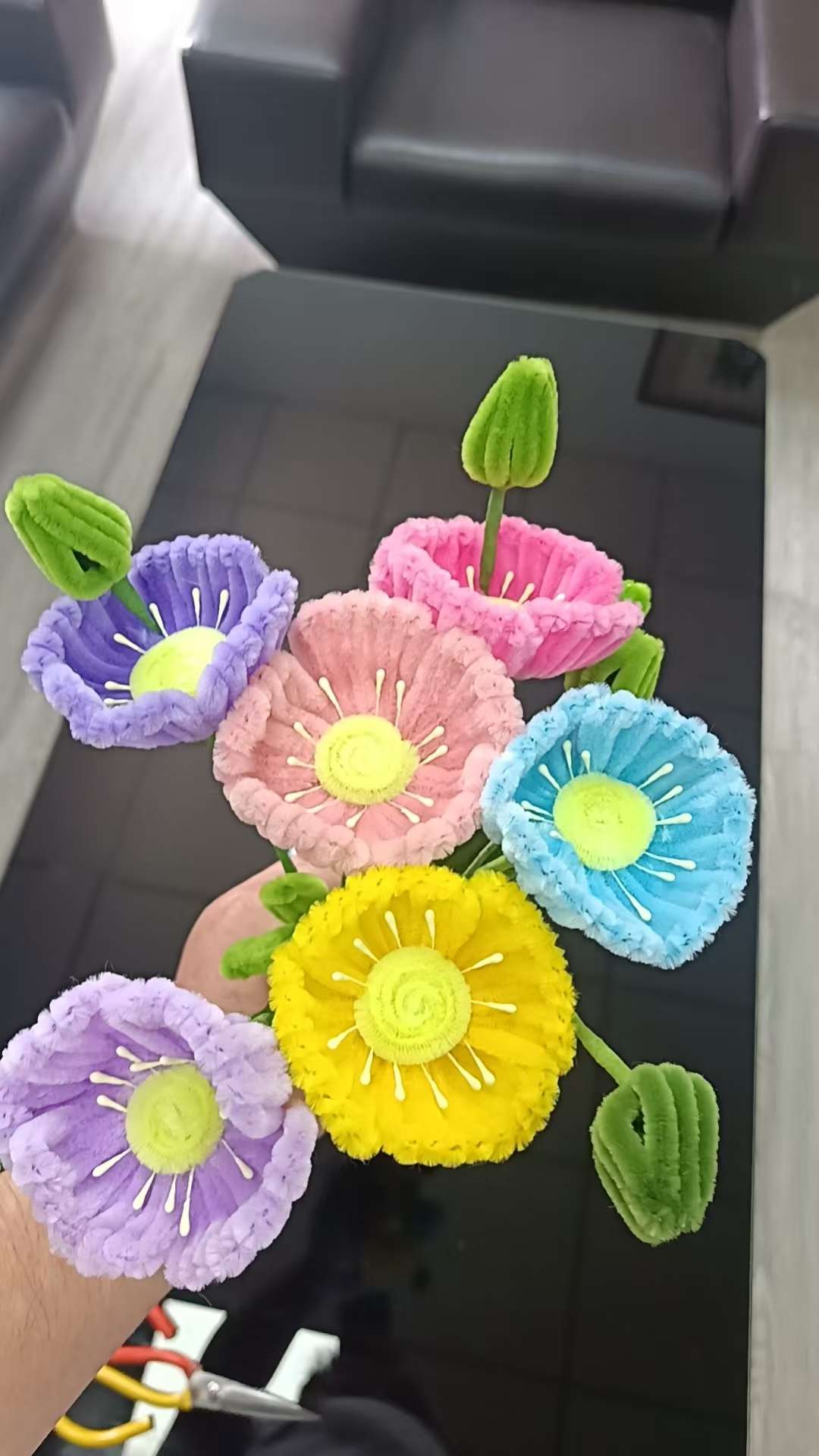 花束套装扭扭棒