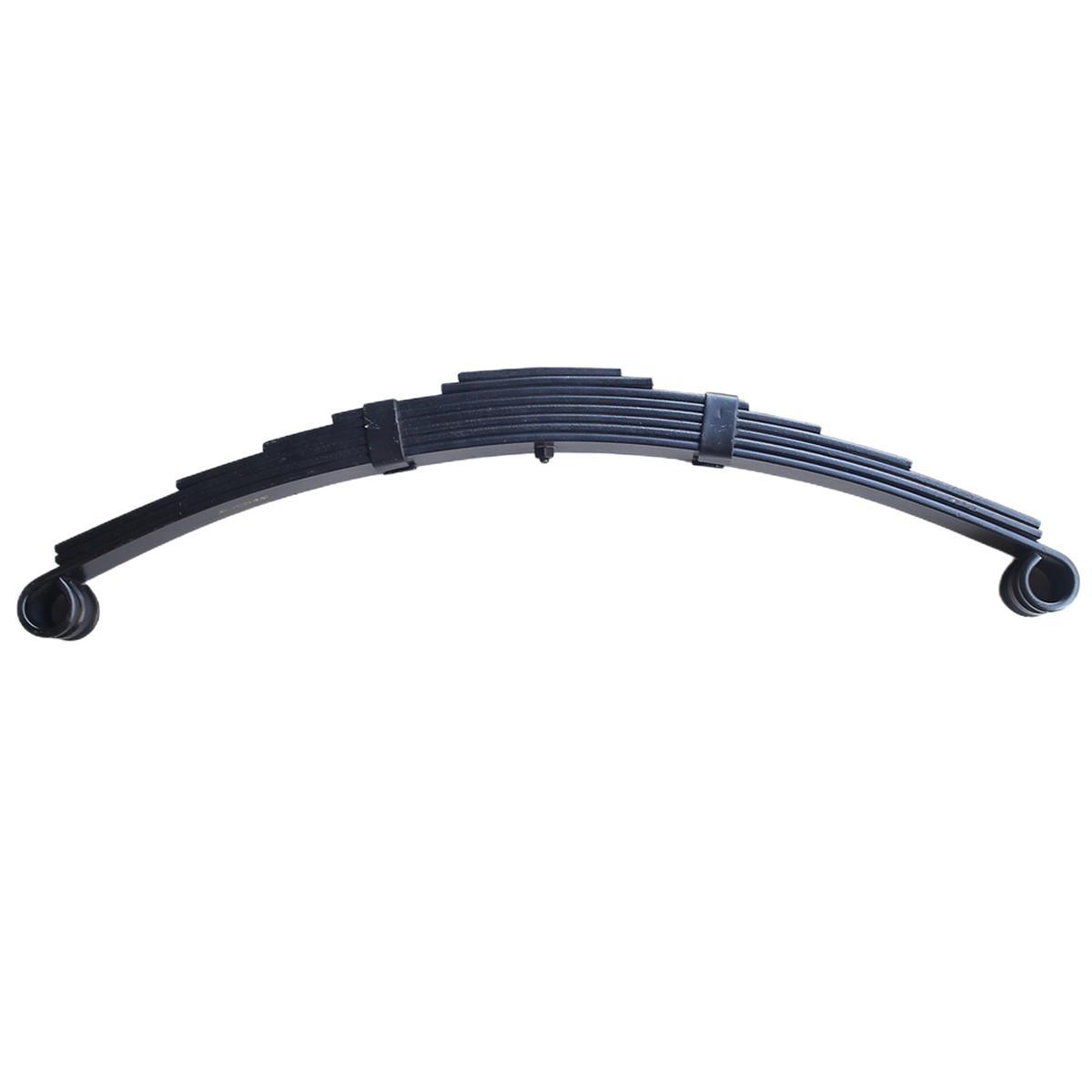 We offer in-stock supply of agricultural vehicle leaf springs, agricultural machinery bow plates, trailer leaf springs, trailer shock-absorbing leaf spring assemblies Item Picture