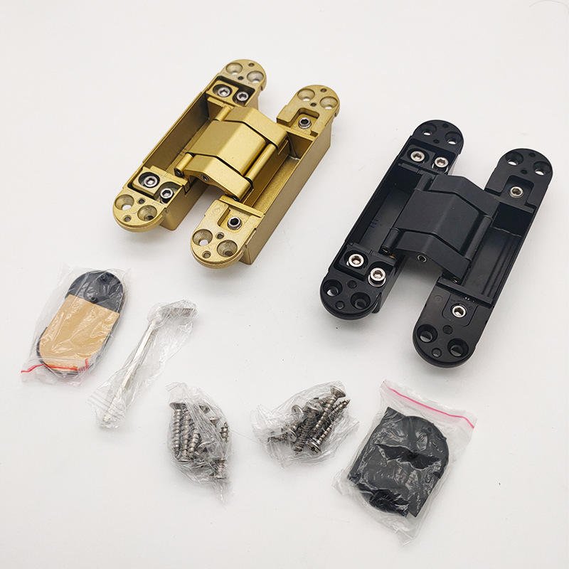Three-dimensional adjustable hidden door hinges, concealed door hinges, three-dimensional hidden hinges, three-dimensional adjustable details Picture