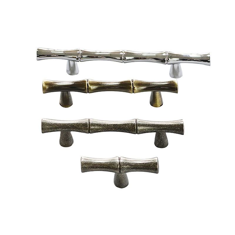 The manufacturer supplies bathroom cabinets, kitchen cabinets, multi-hole distance handles, furniture handles, zinc alloy bamboo joint handles, UP-4078 Item Picture