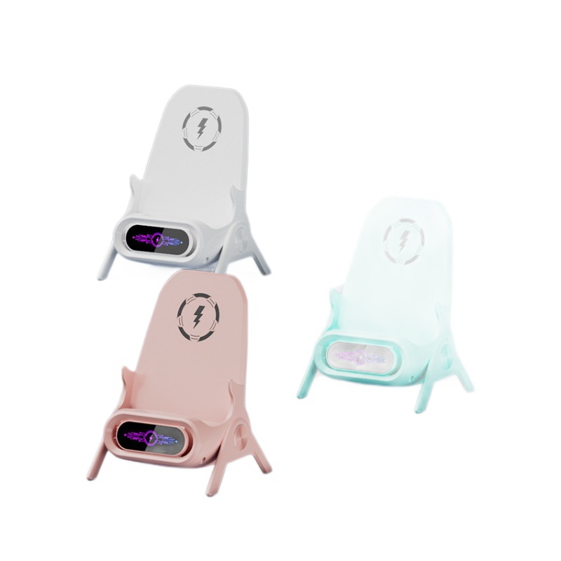 The 15W magnetic wireless charging stand is suitable for all mobile phone magnetic wireless charging car phone stands Item Picture