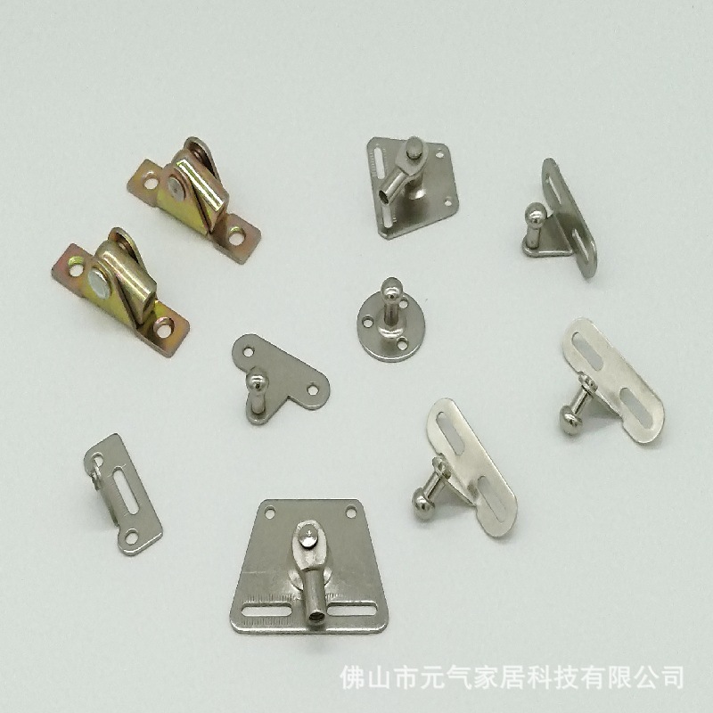 Gas spring joint, spherical gas support joint, vehicle gas spring adapter, light box gas spring joint, fixed base full figure