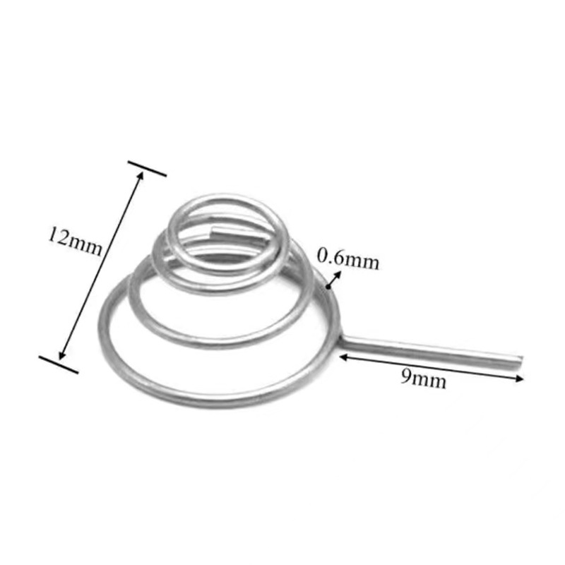 Stainless steel metal household electronic contact piece conductive small tower stamping hardware small spring piece screen window spring piece accessories details Picture