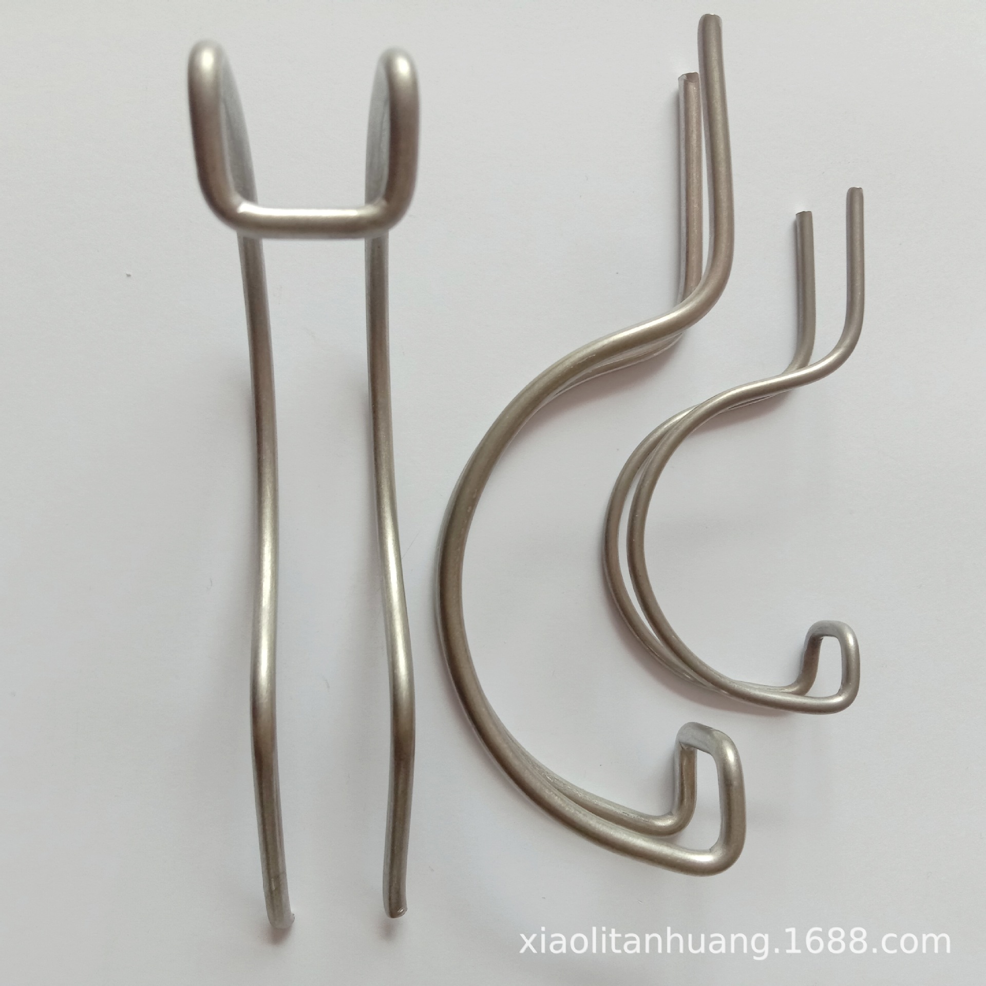 Stainless steel spring wire forming connection positioning hanger support handicrafts, large and small toys, furniture hardware accessories Specification drawing
