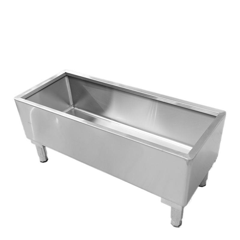 304 thickened stainless steel mop pool, water storage pool, commercial floor-standing mop pool, factory balcony, school cleaning pool Item Picture