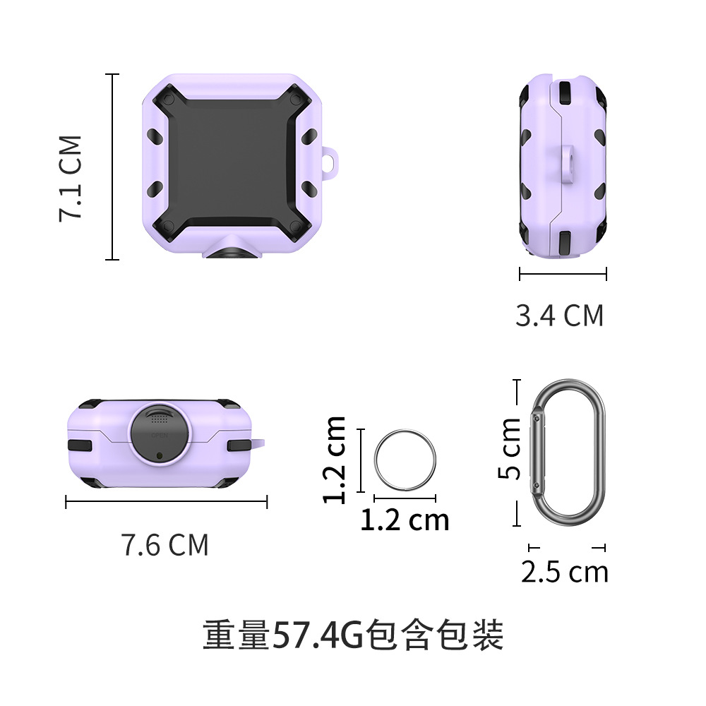 Apple Magic Sound Beats Fit Pro headphone case Armor Switch Optimus Prime Military anti-drop case Item Picture
