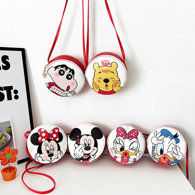 Baby Cartoon Korean version children's bag 2024 New style trendy single-shoulder kindergarten ultra-light coin purse Girls' crossbody bag full figure