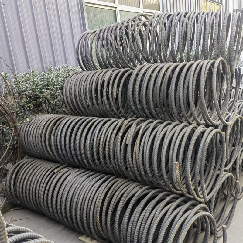 The original manufacturer precisely rolled spiral bars for high-speed railway bridge prestressed sleepers, spiral bars, concrete stirrups and spiral bars Application Scenario