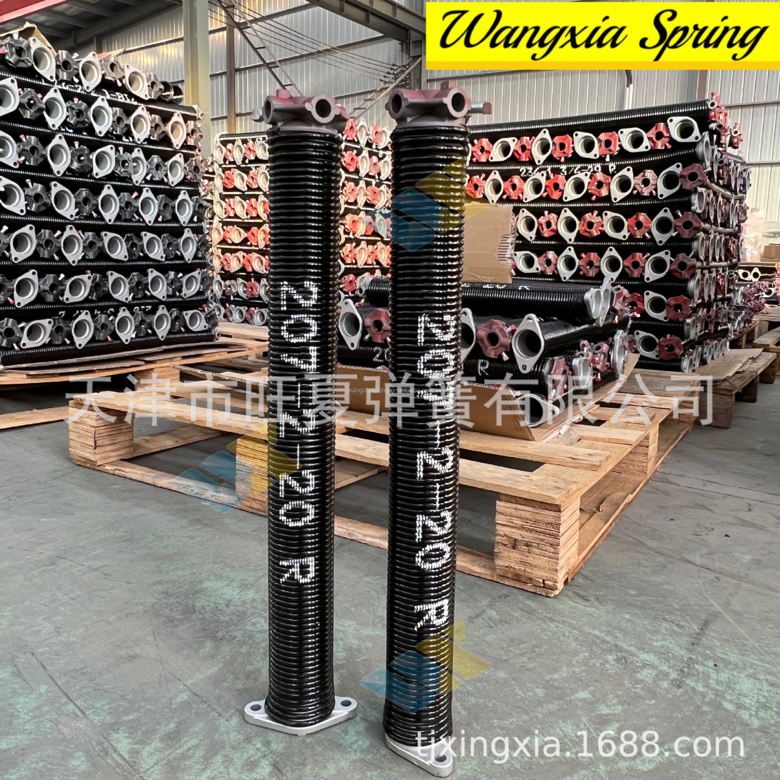 Tianjin source of goods for foreign trade export, garage door, torsion spring, roller shutter door, spring and industrial door accessories in stock Application Scenario