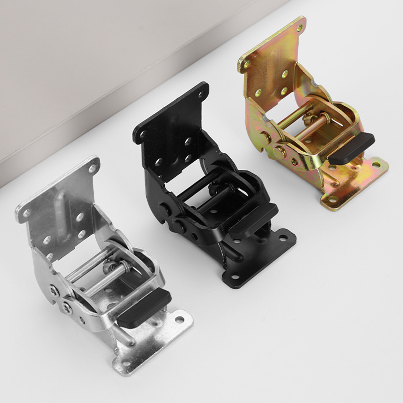 Wholesale of 180-degree and 90-degree self-locking folding hinge table legs, coffee table and dining table connection foot hinges, extension hardware accessories full figure