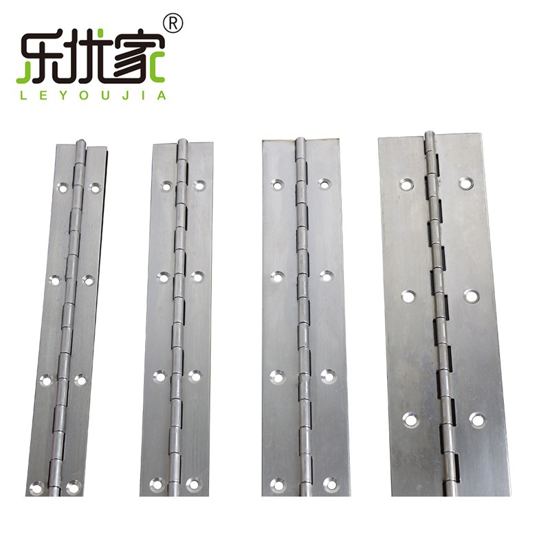 Leyoujia 304 stainless steel long hinge wholesale row hinge piano hinge long row hinge chain 1.8 meters can be cut into different lengths full figure