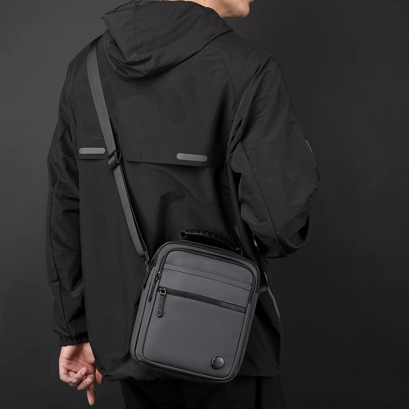 WEPOWER's new men's business commuting single-shoulder bag and crossbody bag, a high-end and simple men's small crossbody bag Specification drawing