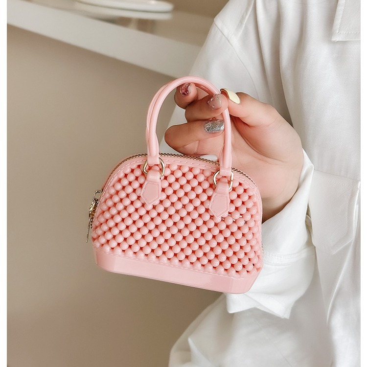 2025 Summer new PVC jelly shell bag mini Bag Handbag, a trendy bestseller, single-shoulder crossbody women's bag Application Scenario