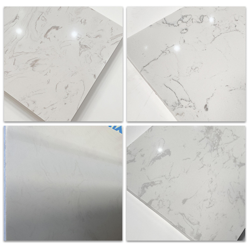 Artificial marble washbasin top, jazz white artificial granite one-piece basin, window sill stone, shower panel, entrance stone, door frame details Picture