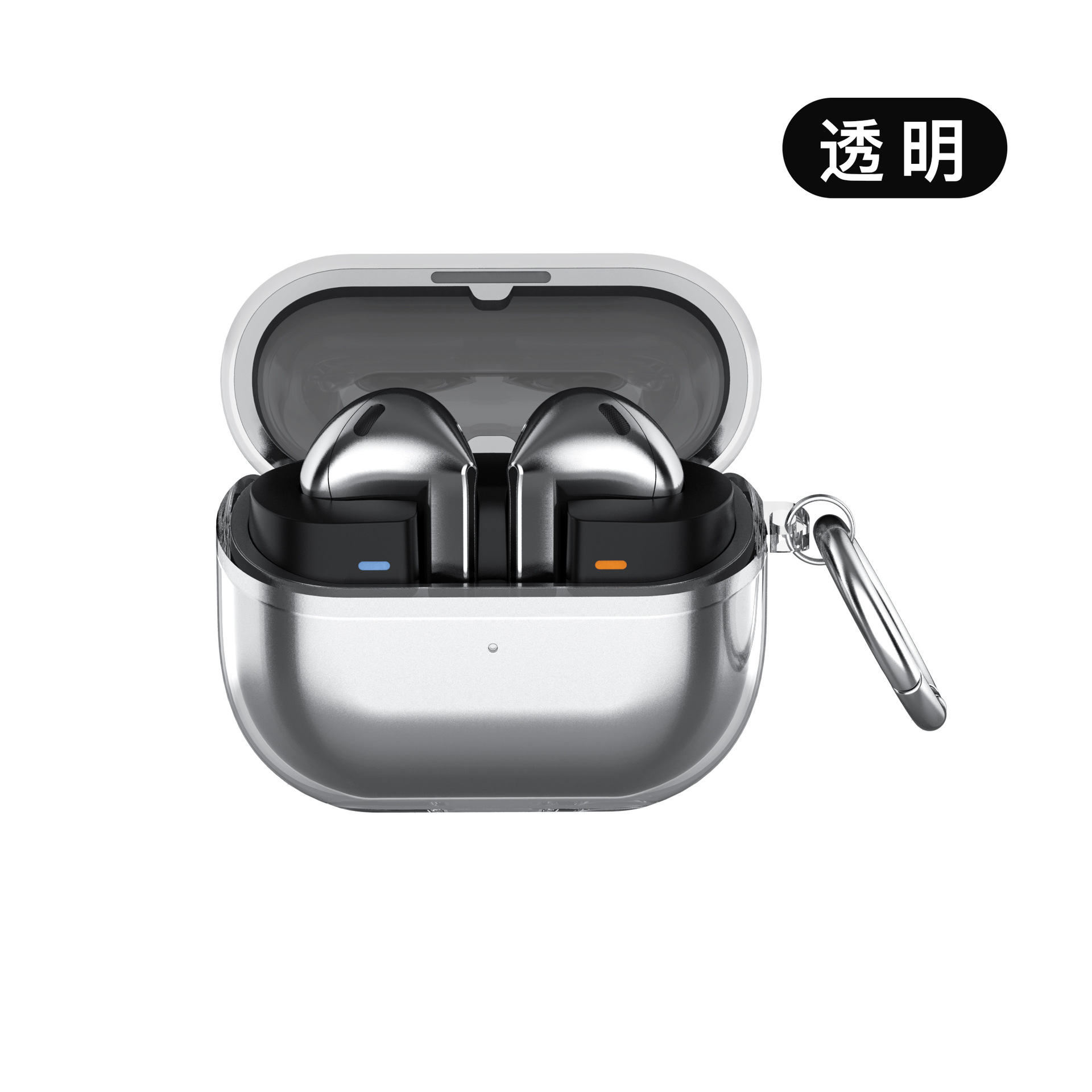 New transparent earphone case for Samsung Galaxy Buds3 pro: Galaxy Buds3 headphone case Item Picture