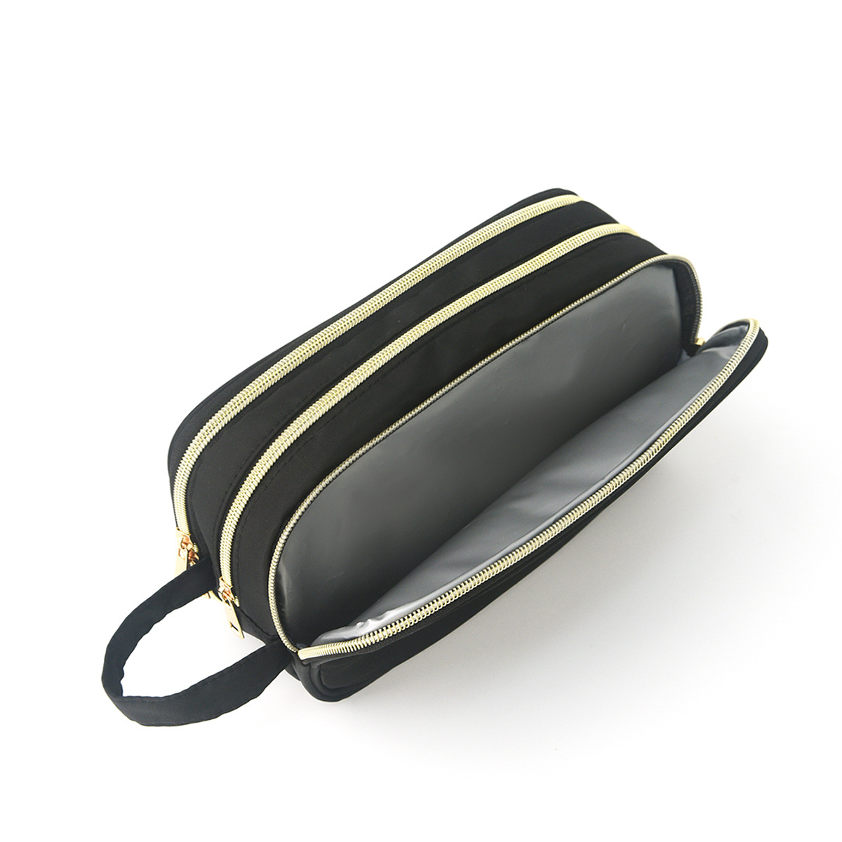 Feihong Cross-border Embroidered Letter Makeup Bag, Amazon Waterproof Portable Toiletry Bag, Large Capacity Portable Storage Bag Specification drawing