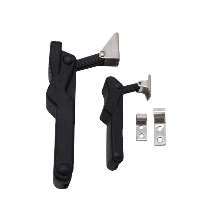 Damke DK609 plastic snap black nylon stainless steel buckle hidden concealed equipment cabinet door fixing buckle Item Picture