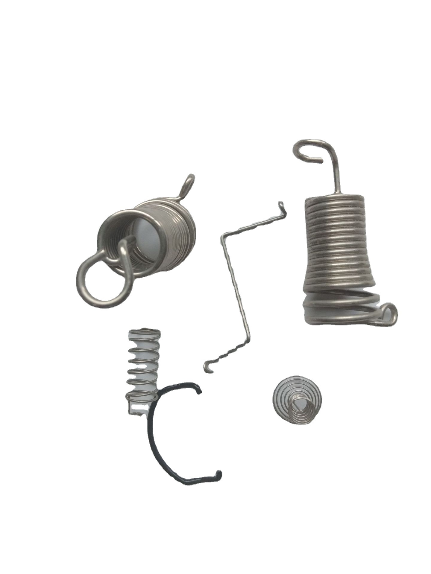 The manufacturer produces and processes the modified high-strength, high-temperature resistant, corrosion-resistant and fatigue-resistant flashlight spring details Picture