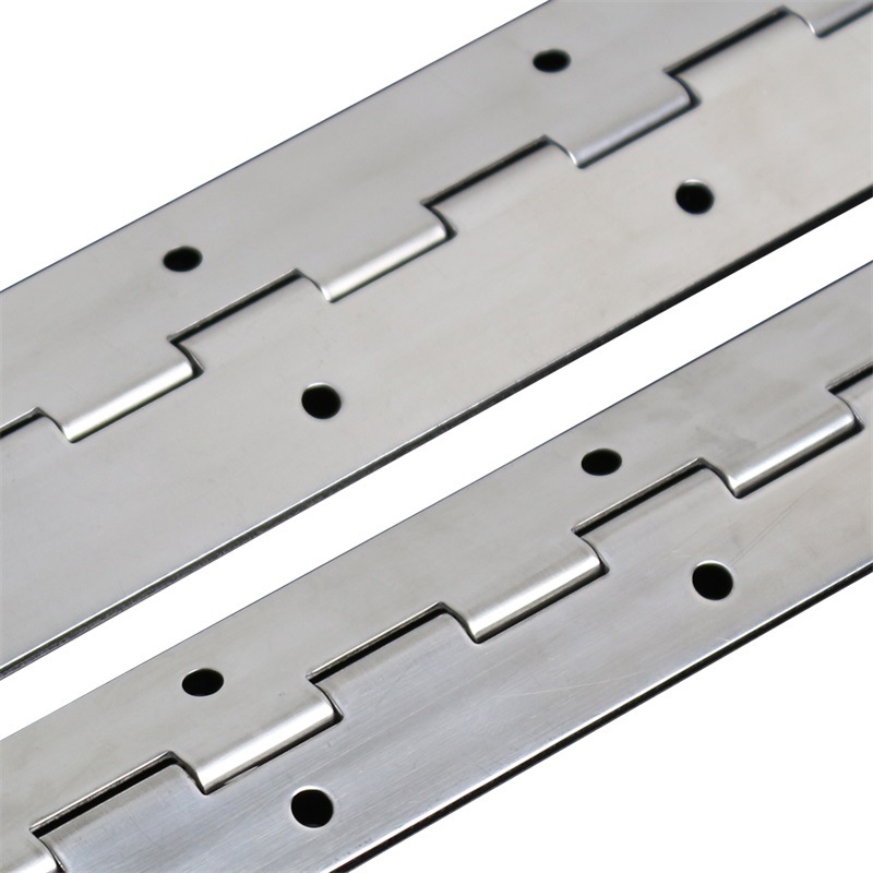 Leyoujia 304 stainless steel long hinge wholesale row hinge piano hinge long row hinge chain 1.8 meters can be cut into different lengths details Picture