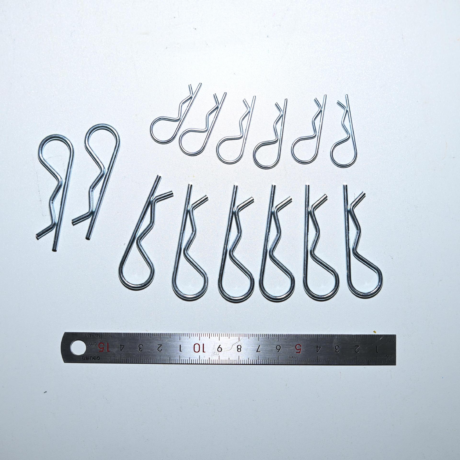 R-type spring pin positioning safety pin mechanical parts B-type corrugated pin custom processing elastic butterfly spring steel Application Scenario