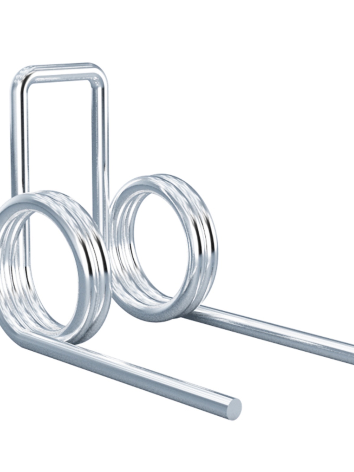 Custom-made stainless steel 304 wire diameter 1.2MM double torsion spring 90 180-degree navigation hook spring in stock Application Scenario