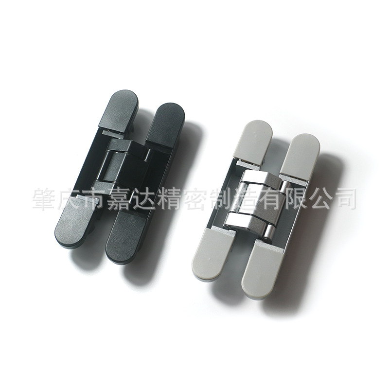 Hidden door special hinge zinc alloy concealed concealed installation three-dimensional adjustable hinge cross hinge hydraulic concealed hinge details Picture