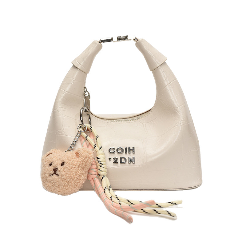 A new 2025 fashionable, elegant and high-end handbag for women, versatile stone pattern single-shoulder crossbody bag for work and commuting Item Picture