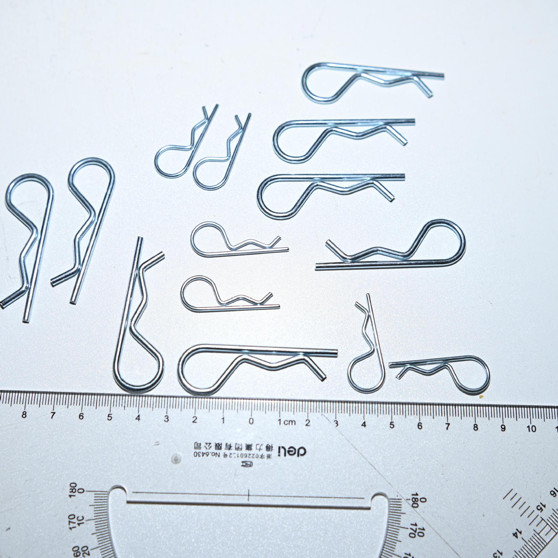 R-type pin safety positioning latch mechanical parts B-type wave spring pin custom processing manufacturer details Picture