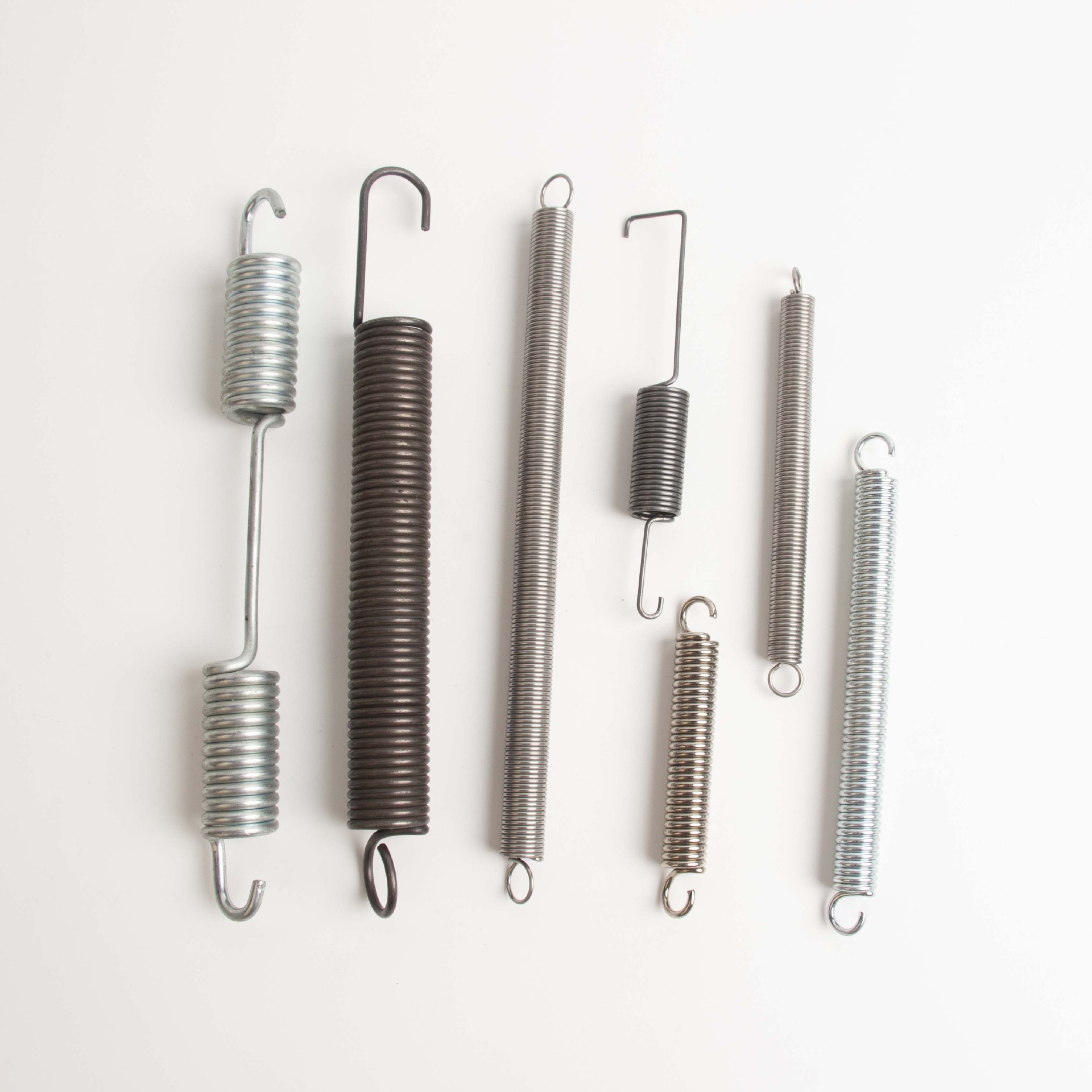 The manufacturer processes stainless steel strong tension springs, fatigue-resistant high-temperature manganese steel tension springs Specification drawing