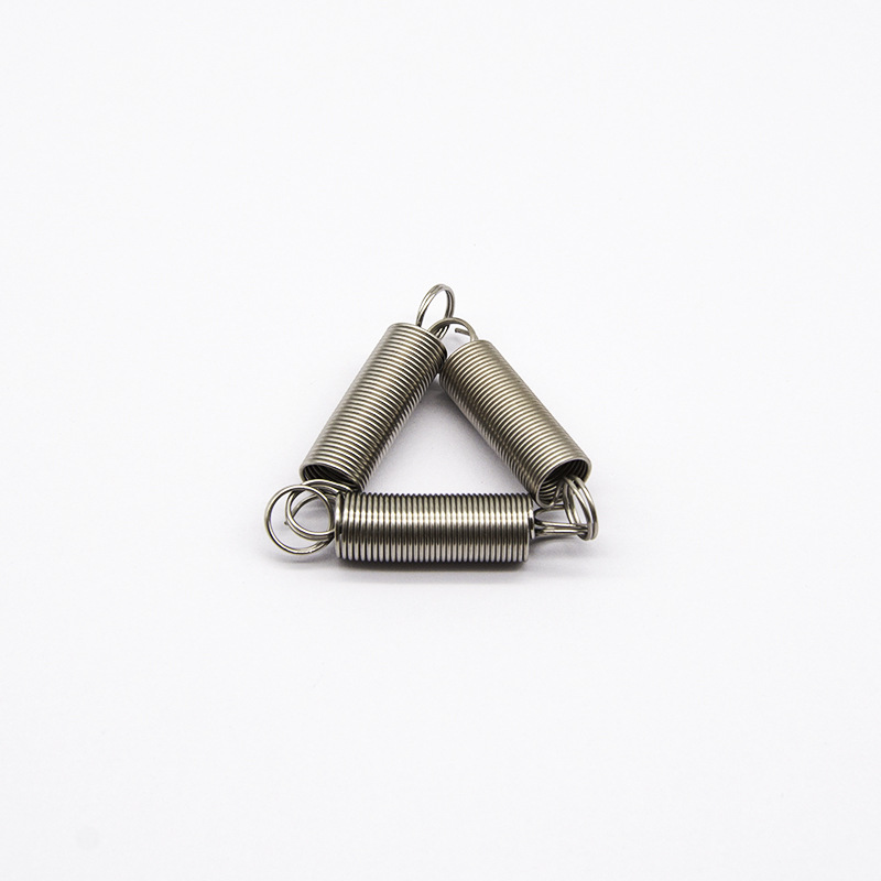 Stainless steel tension spring fitness trampoline, trampoline tension spring mechanical equipment, hook tension spring, non-standard production Item Picture