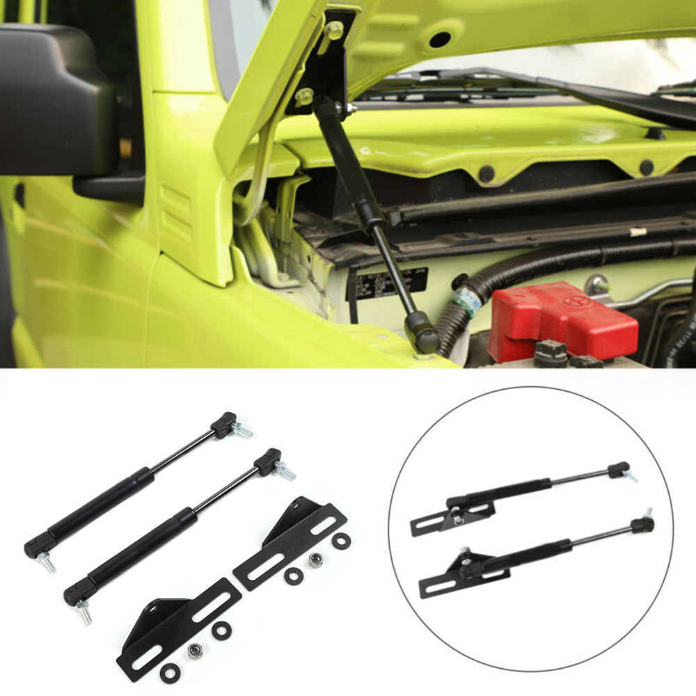 Suitable for SUZUKI Jimny Jimny hood hydraulic support rod 2019-2020 model gas spring Specification drawing
