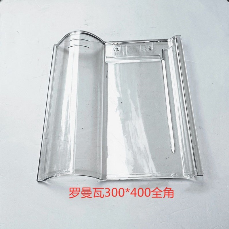 Rural board houses, plastic sunshade tiles, glazed tiles, glass, acrylic plastic boards, transparent and bright roof glass undefined