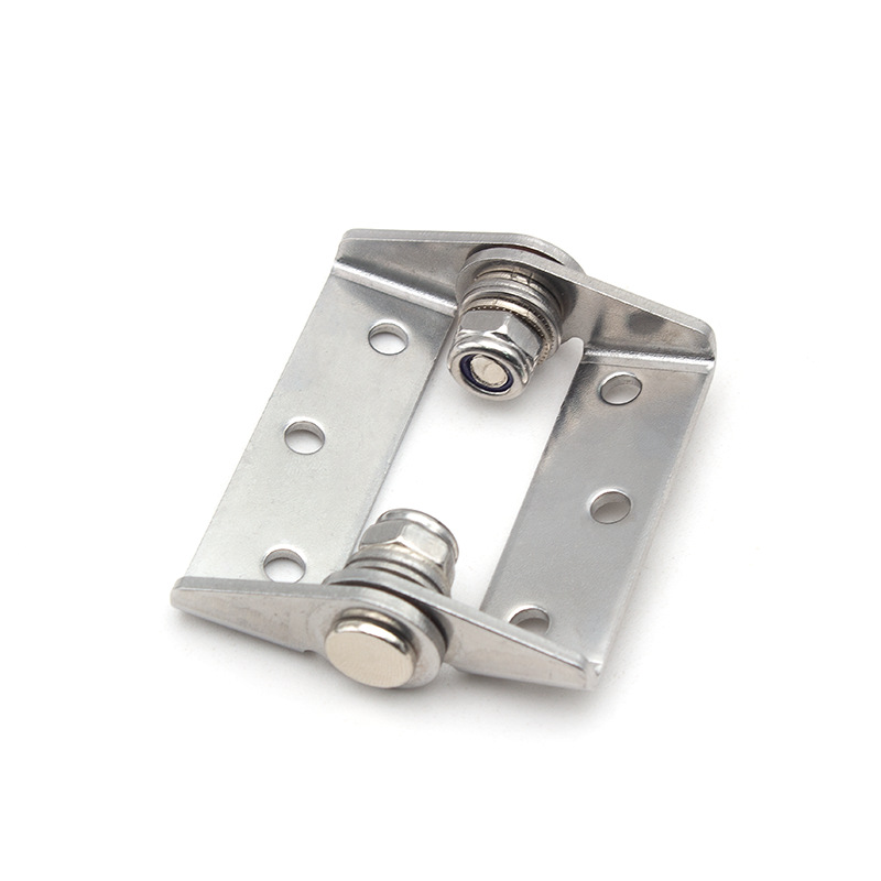 304 stainless steel high-torque adjustable damping hinge for industrial equipment cabinet door arbitrary stop positioning torque hinge Item Picture