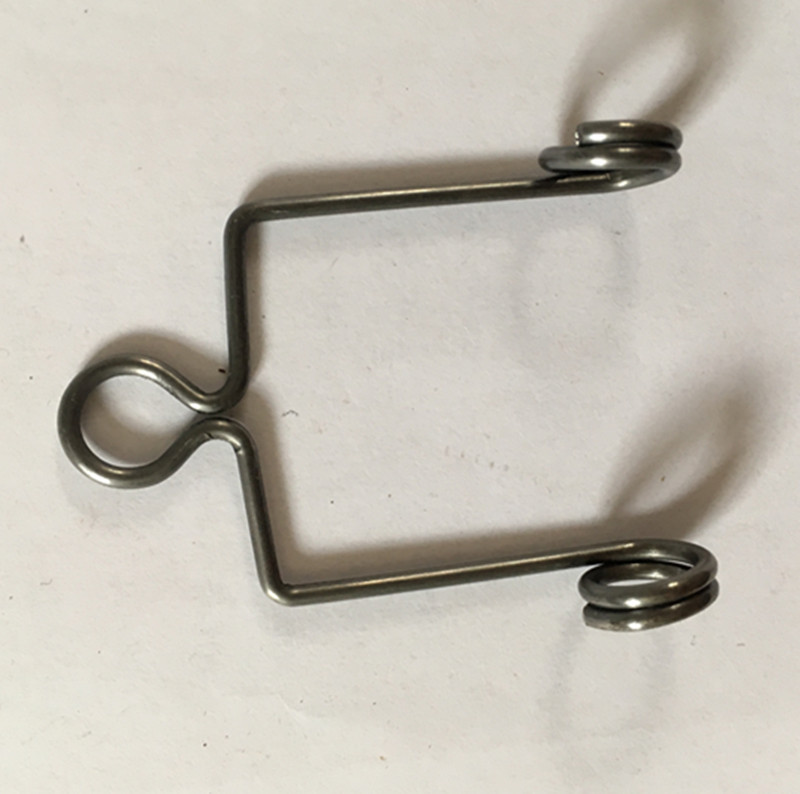Ningbo Spring Factory offers free shipping for fastening springs, rotating special-shaped springs, and large and small double torsion springs Specification drawing