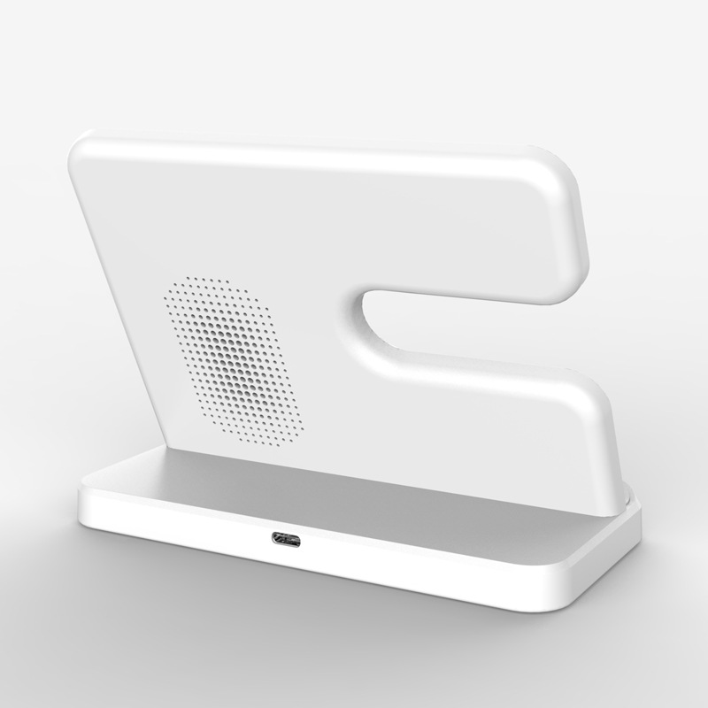 The multi-functional mobile phone wireless charging base stand with fast charging is on promotion for the Samsung wireless charger three-in-one Application Scenario