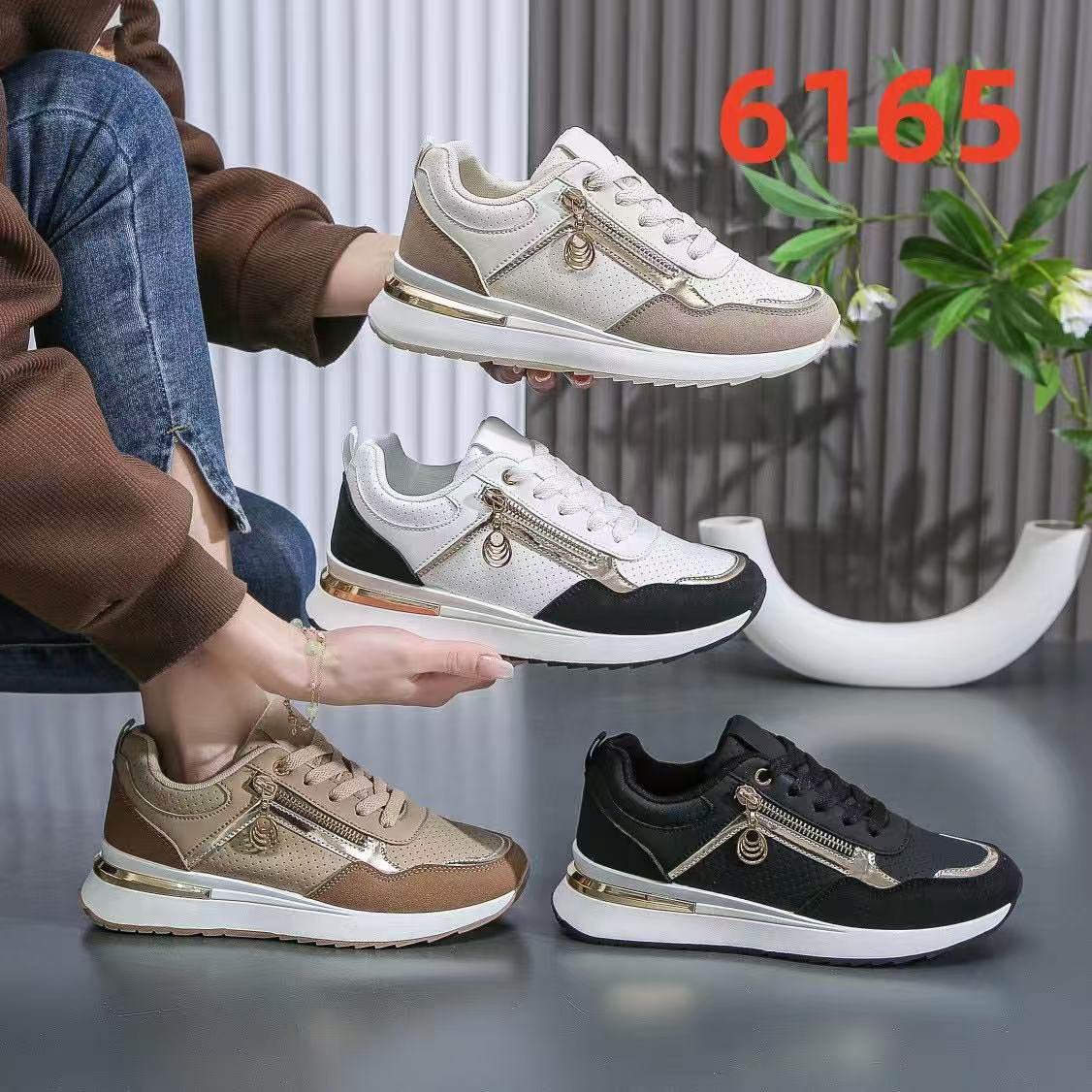 新款女休闲鞋透气轻便舒适百搭运动鞋 