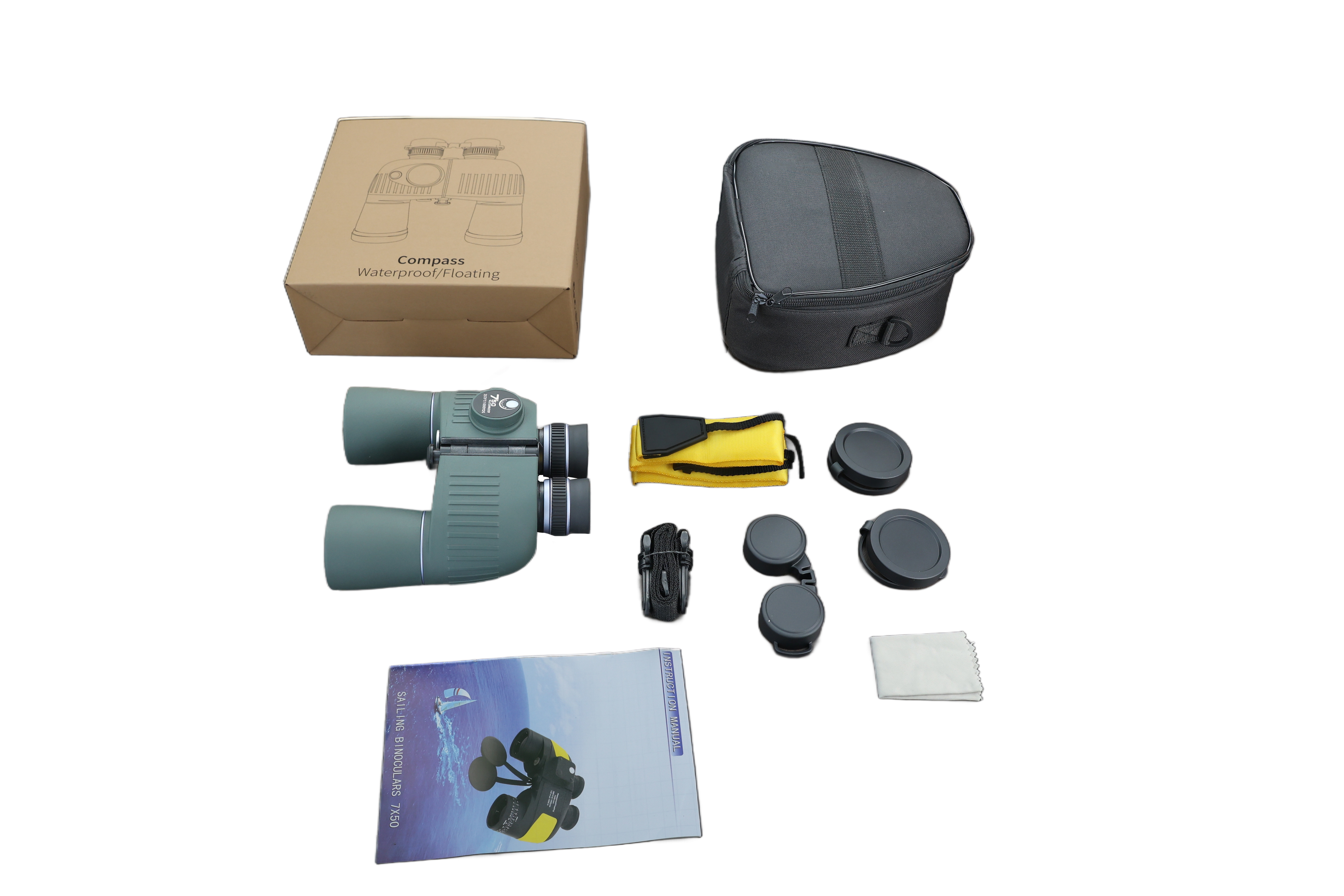 7x50 (30 series) Compass telescope with compass Item Picture