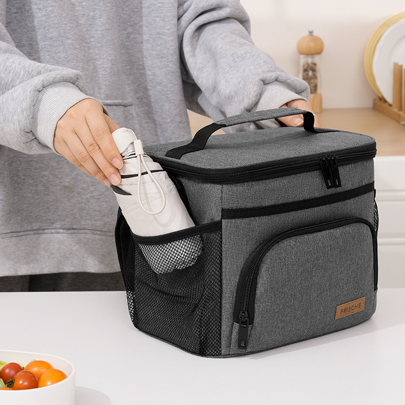 Runhui Extreme Amazon Meal Bags, small office worker lunch box bags, outdoor picnic bags, hand-held insulated bags details Picture