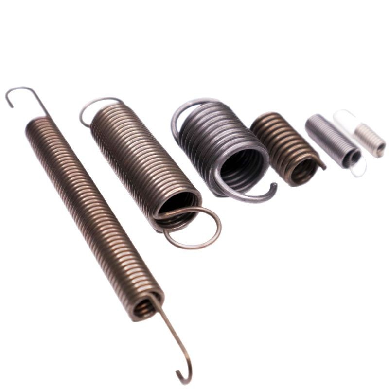 Stainless steel spring extended stretch spring with hook, hardware tools, trampoline spiral tension spring, durable telescopic Item Picture