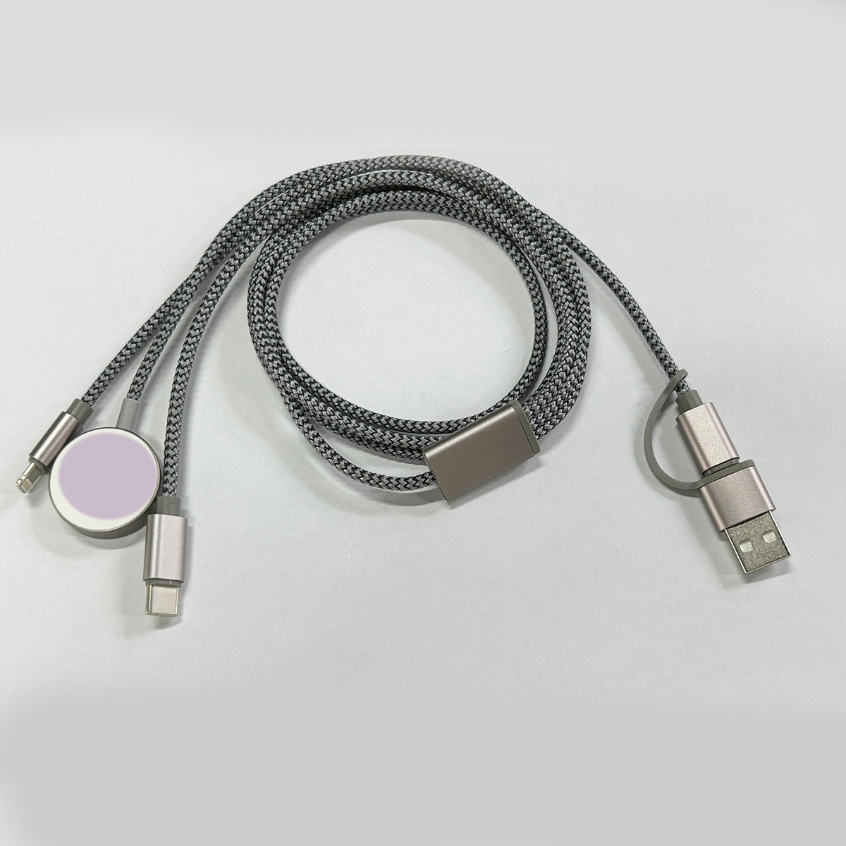 Compatible with apple watch 3-in-2 wireless charger, Apple Watch multi-in-one magnetic braided charging cable Application Scenario